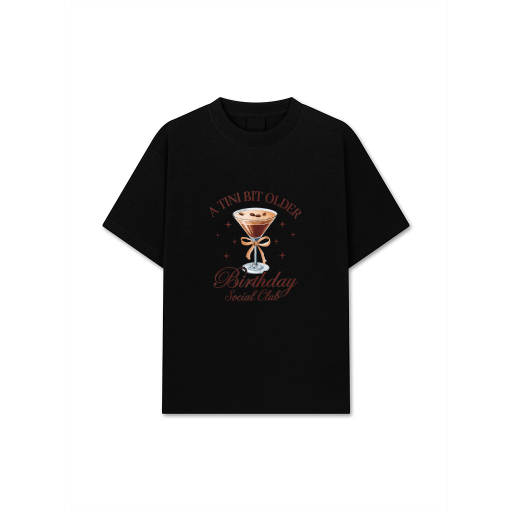 A Tini Bit Older Birthday Retro Cute Bow Matching Vintage T-Shirt
