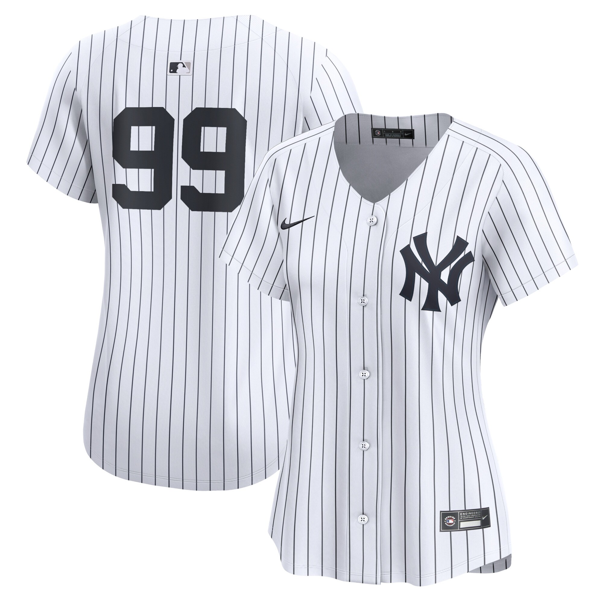 Aaron Judge New York Yankees Nike Womens Home Limited Player Jersey - White Update 27-2-2025
