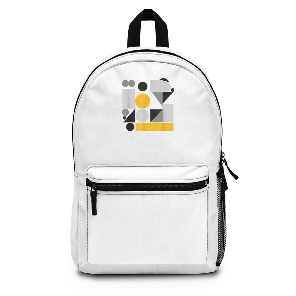 Abstract Art Geometric Pattern Backpack