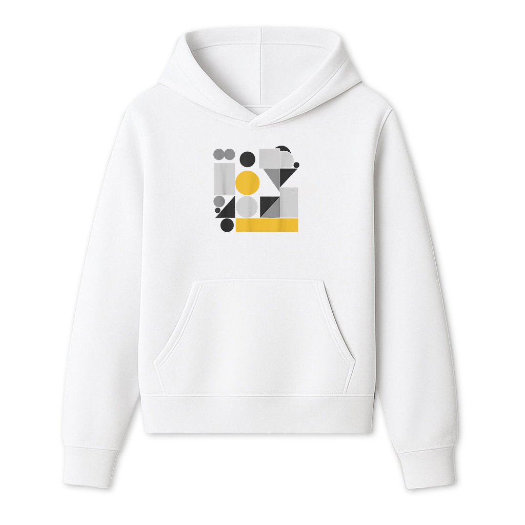 Abstract Art Geometric Pattern Hoodie