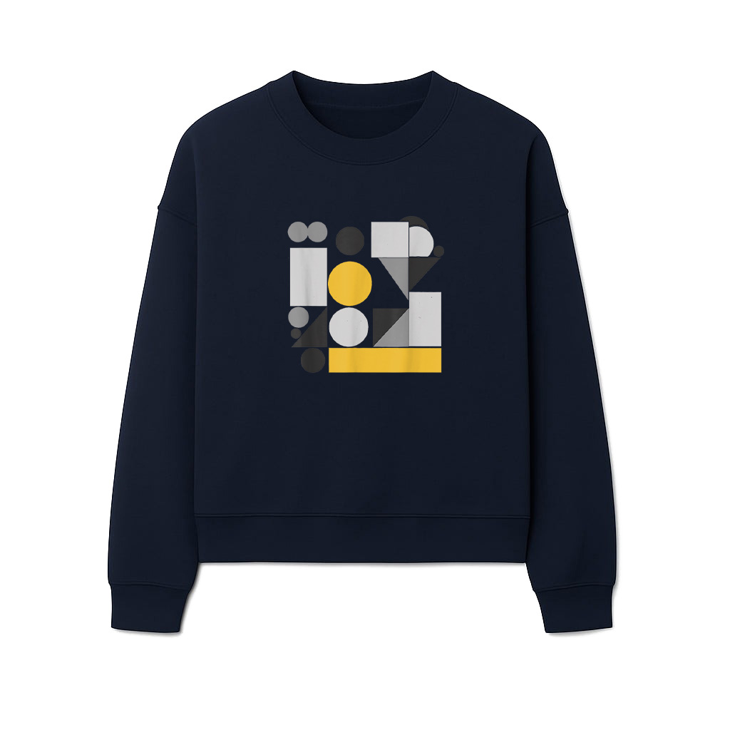 Abstract Art Geometric Pattern Sweatshirts - Image 5