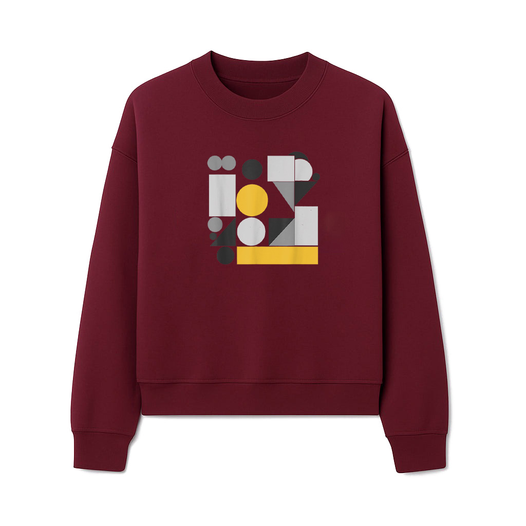Abstract Art Geometric Pattern Sweatshirts - Image 6