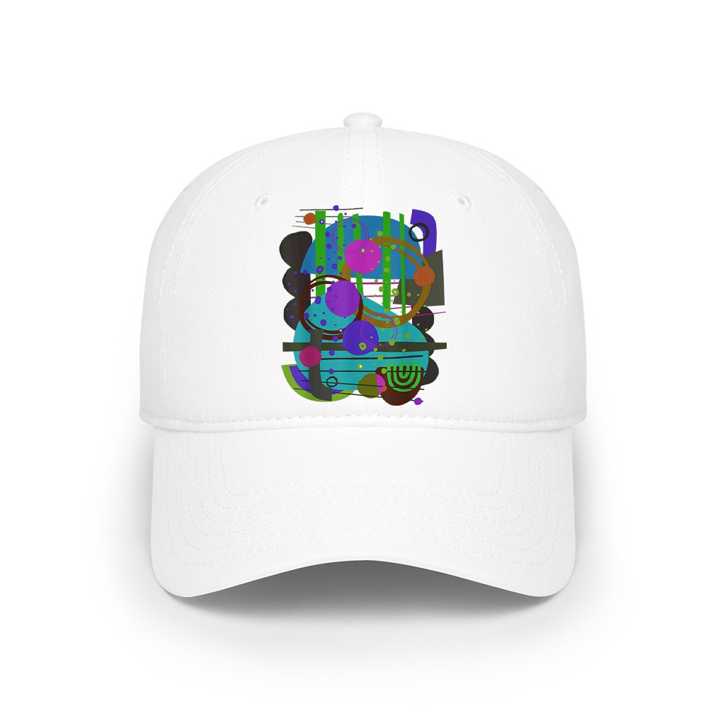 Abstract Art Mid Century Modern Cap