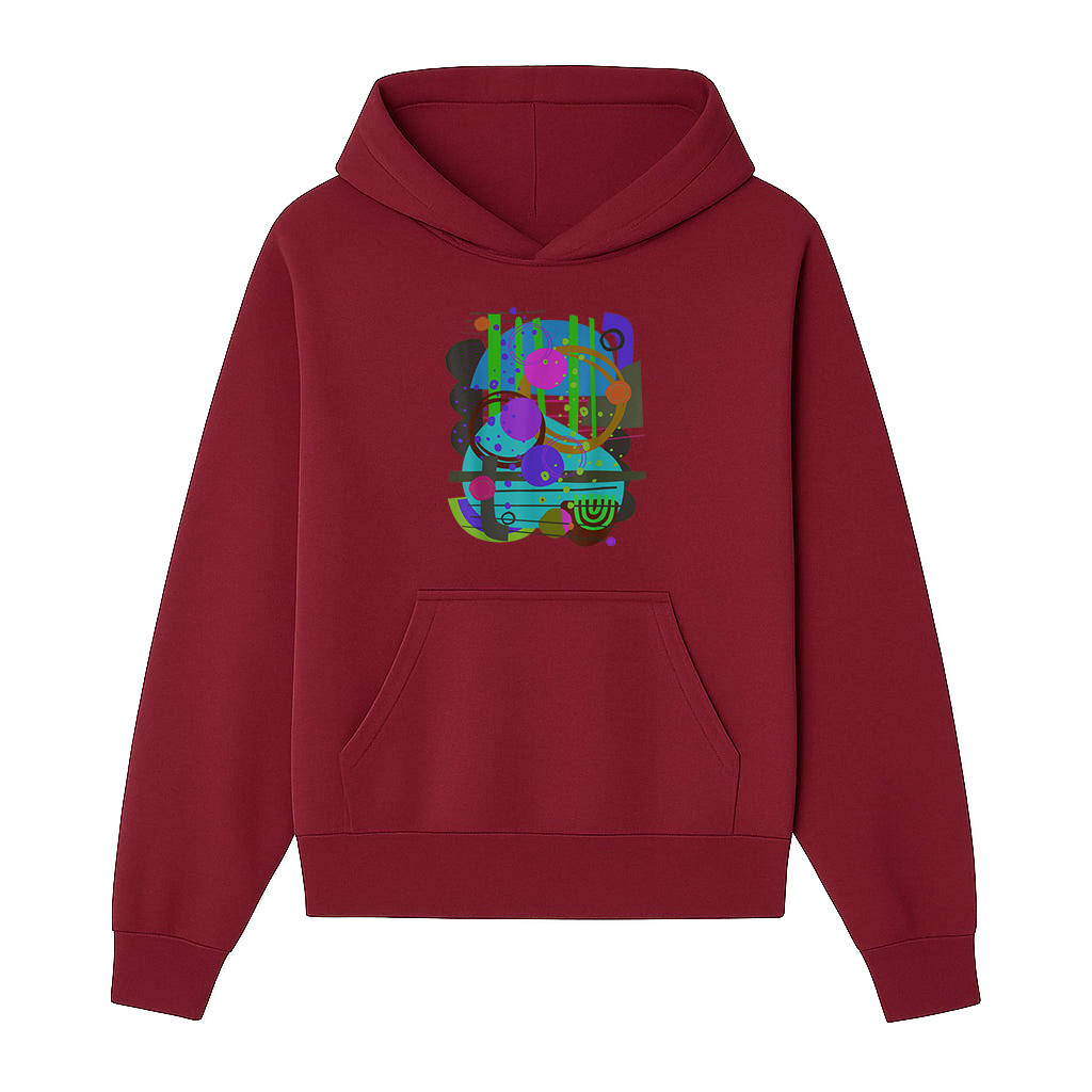 Abstract Art Mid Century Modern Hoodie - Image 6