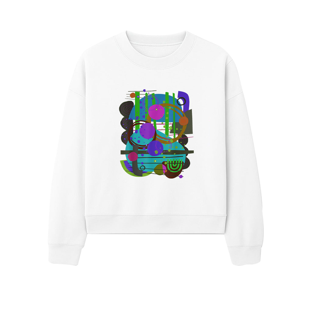 Abstract Art Mid Century Modern Sweatshirts