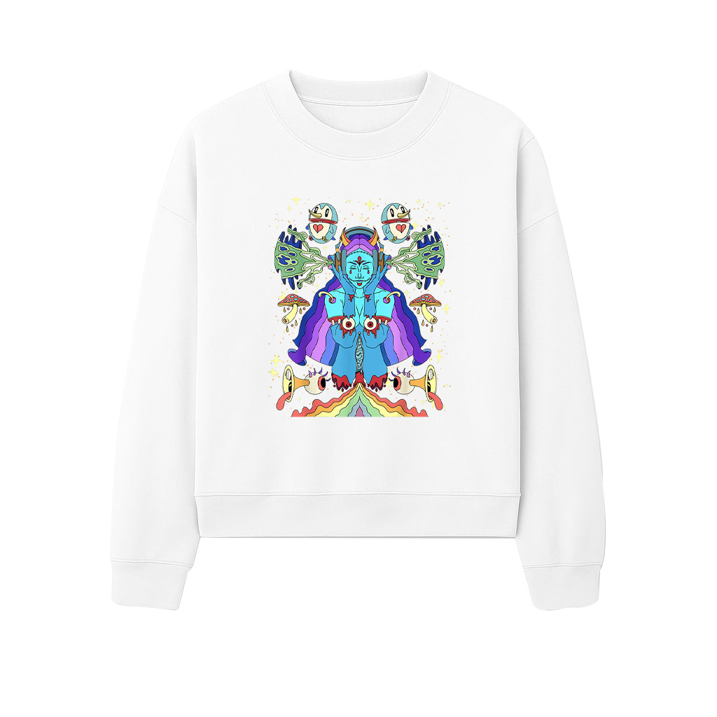 Abstract Art Sick Colorful Hippie Trippy Sweatshirts