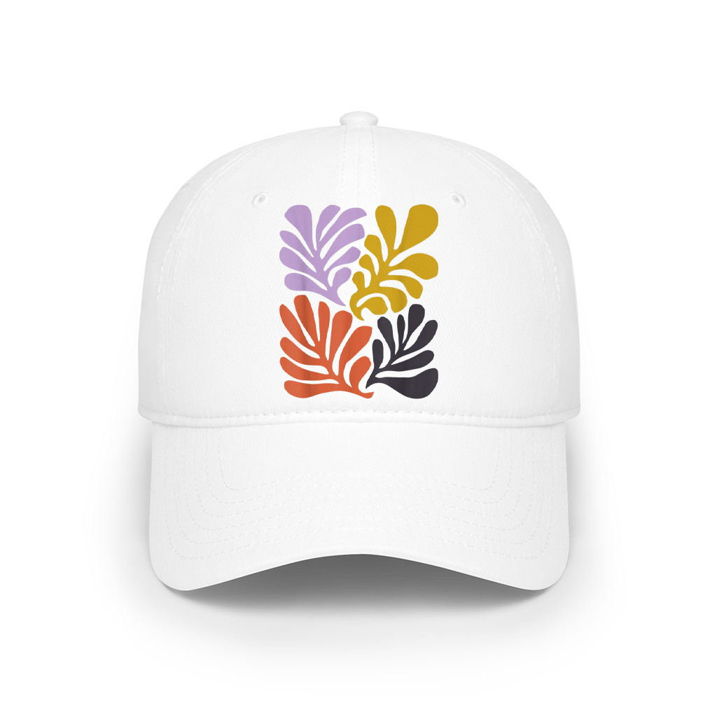 Abstract Botanical Art With Modern And Boho Vibes Matisse Cap