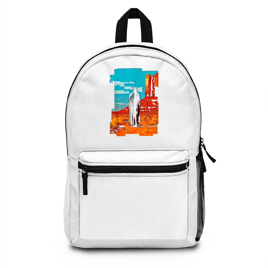 Abstract Colorful Nature Graphic Backpack