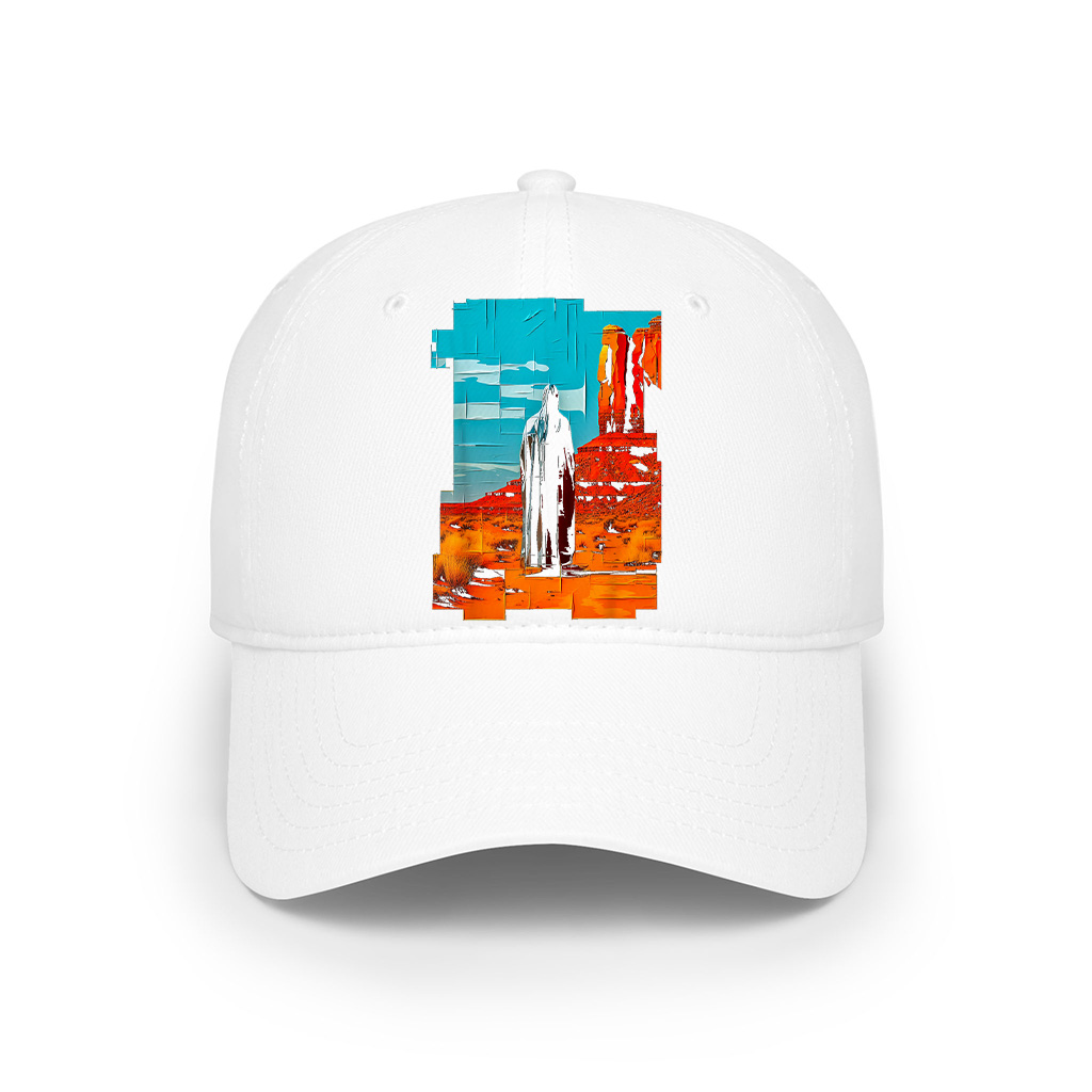 Abstract Colorful Nature Graphic Cap