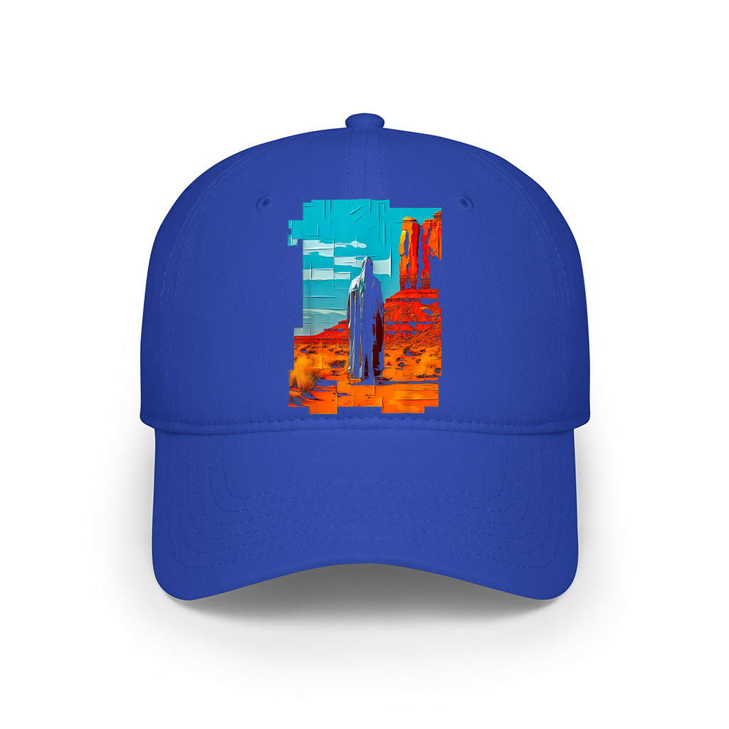 Abstract Colorful Nature Graphic Cap - Image 3