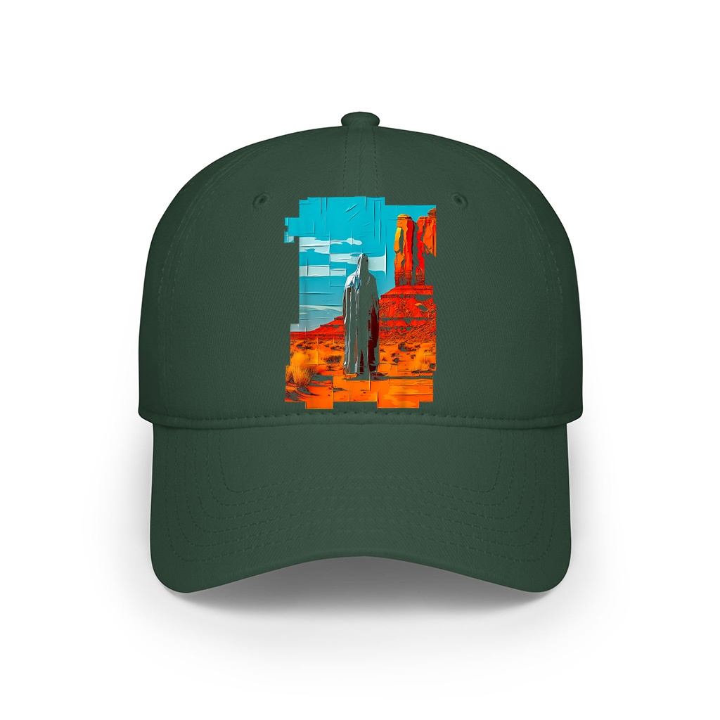 Abstract Colorful Nature Graphic Cap - Image 4