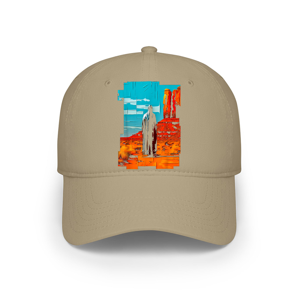 Abstract Colorful Nature Graphic Cap - Image 5
