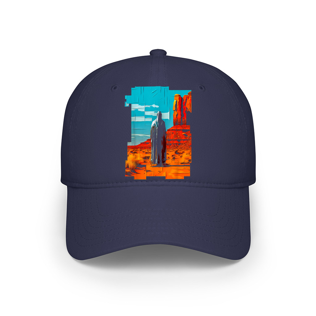Abstract Colorful Nature Graphic Cap - Image 6