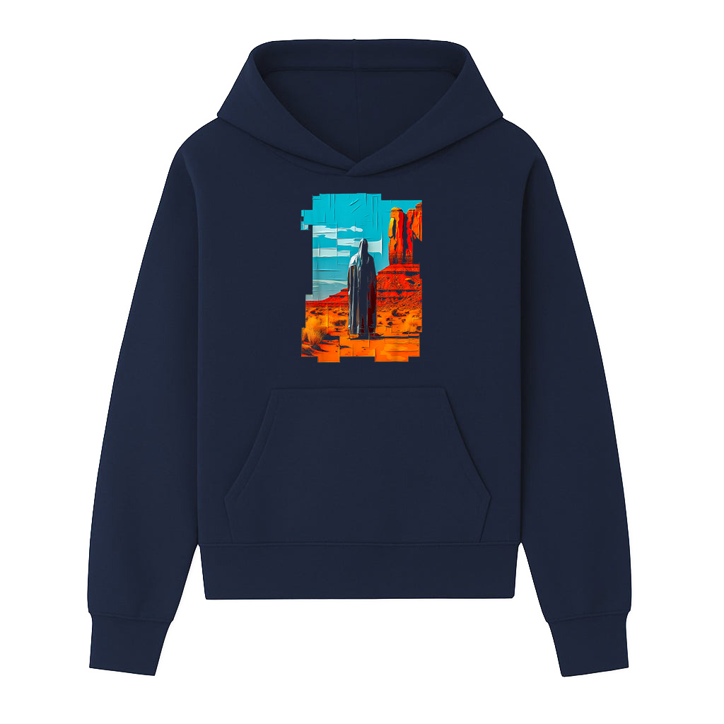 Abstract Colorful Nature Graphic Hoodie - Image 5