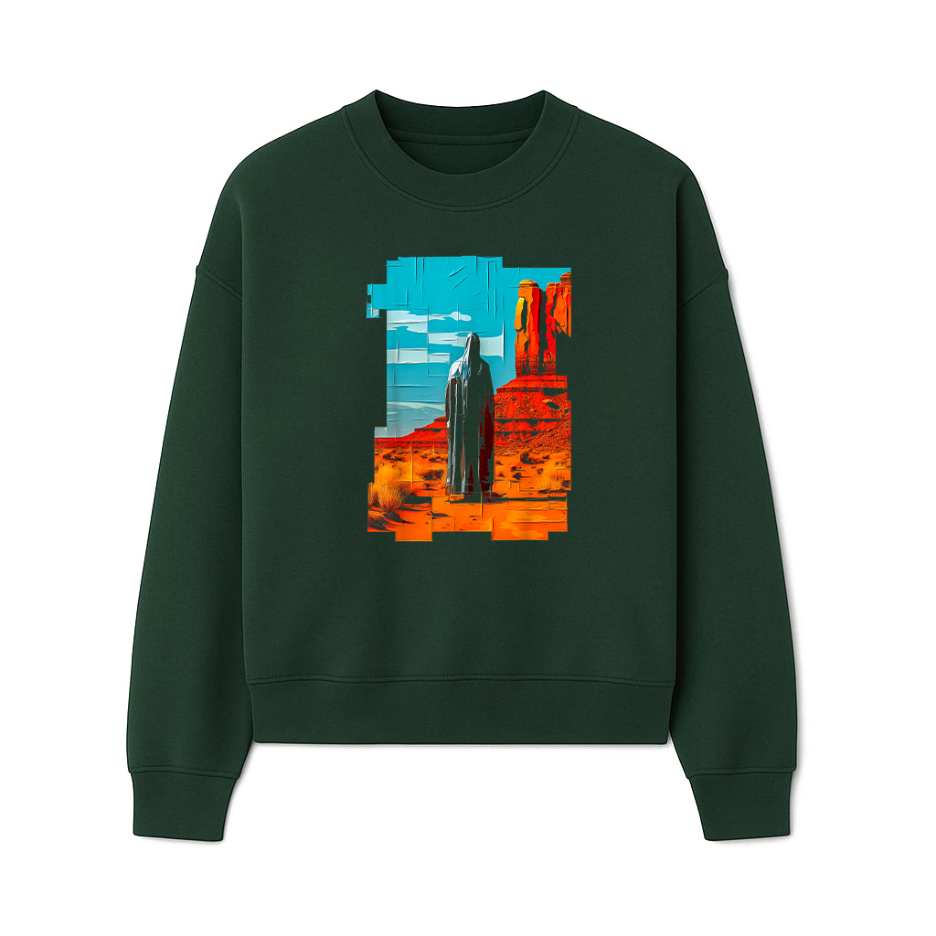 Abstract Colorful Nature Graphic Sweatshirts - Image 3