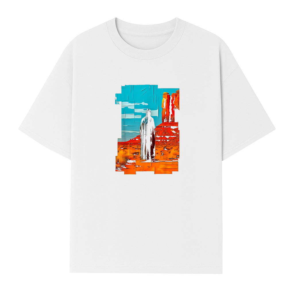 Abstract Colorful Nature Graphic T-Shirt