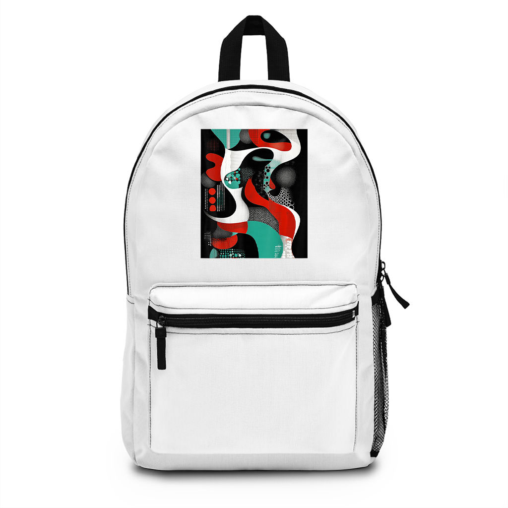 Abstract Geometric Modern Art Backpack