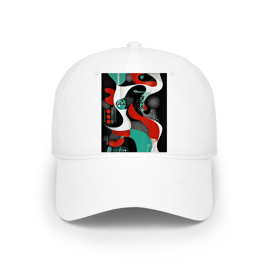 Abstract Geometric Modern Art Cap