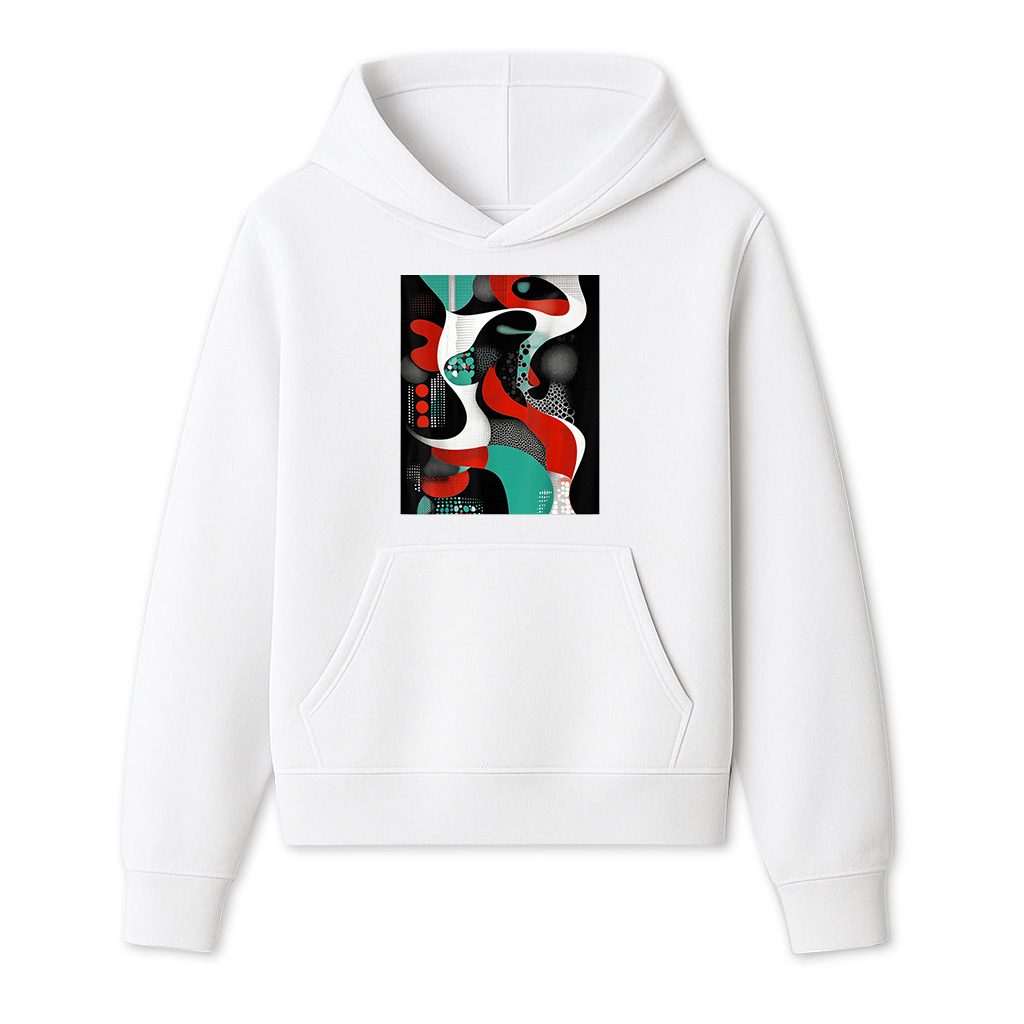 Abstract Geometric Modern Art Hoodie