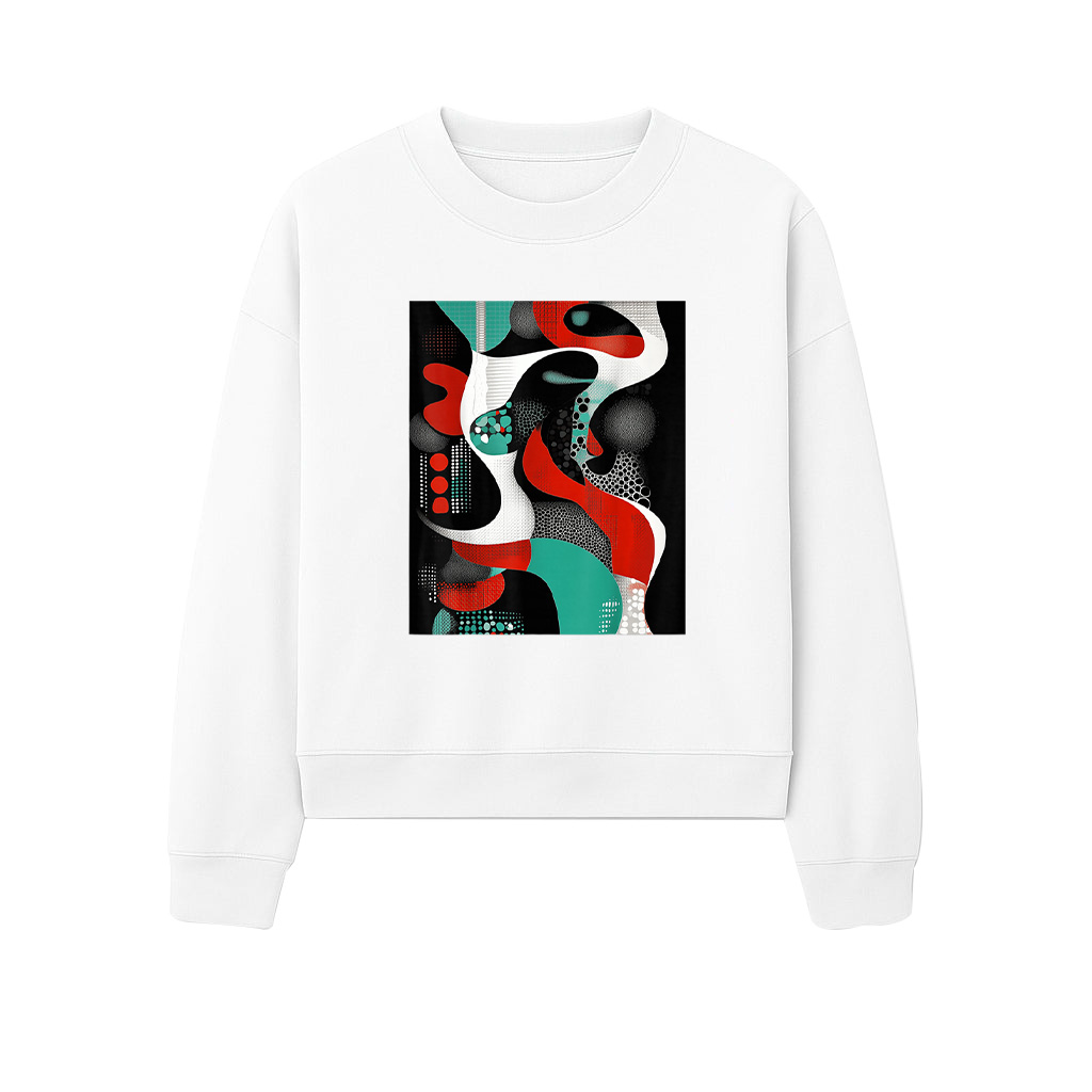 Abstract Geometric Modern Art Sweatshirts