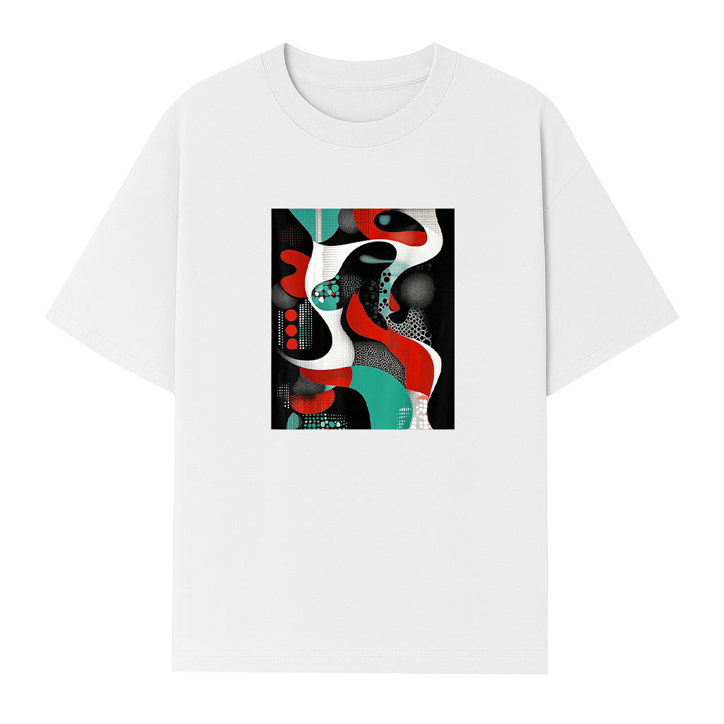 Abstract Geometric Modern Art T-Shirt