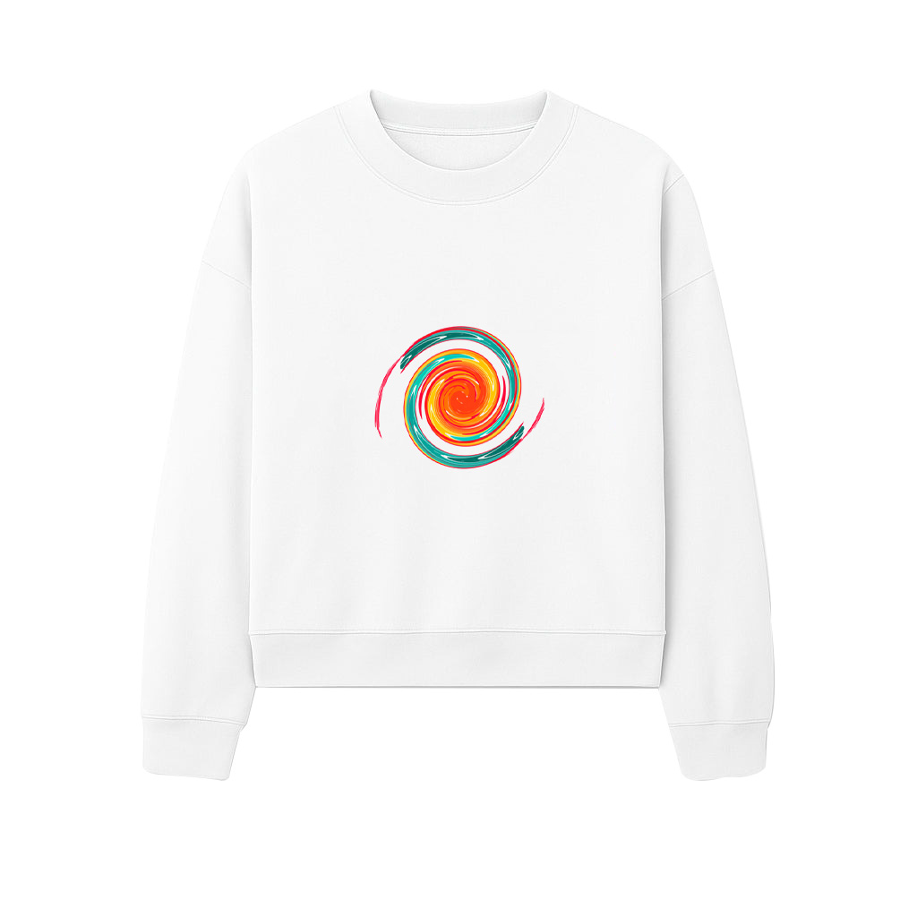 Abstract Print Geometric Pattern Casual Sweatshirts