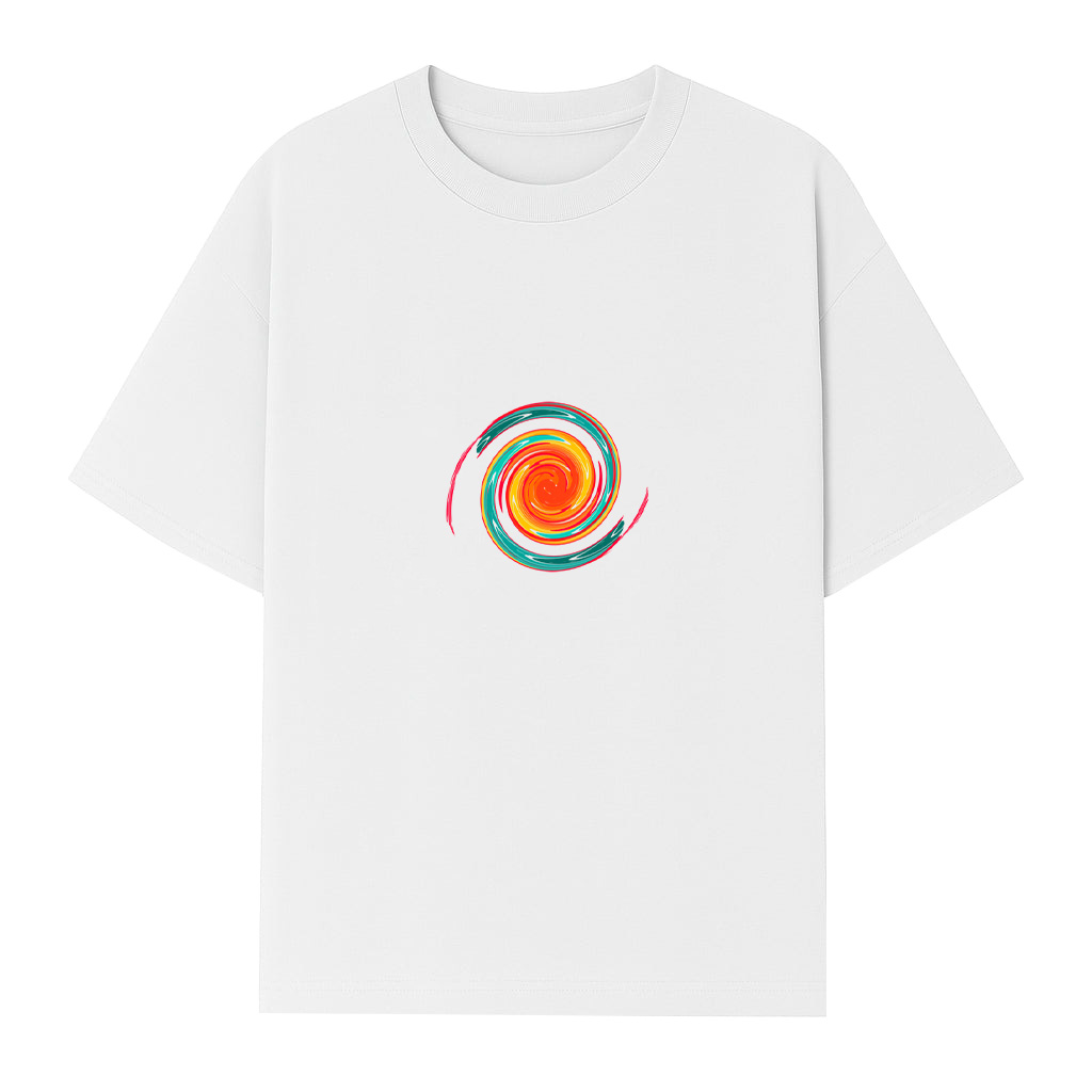 Abstract Print Geometric Pattern Casual T-Shirt