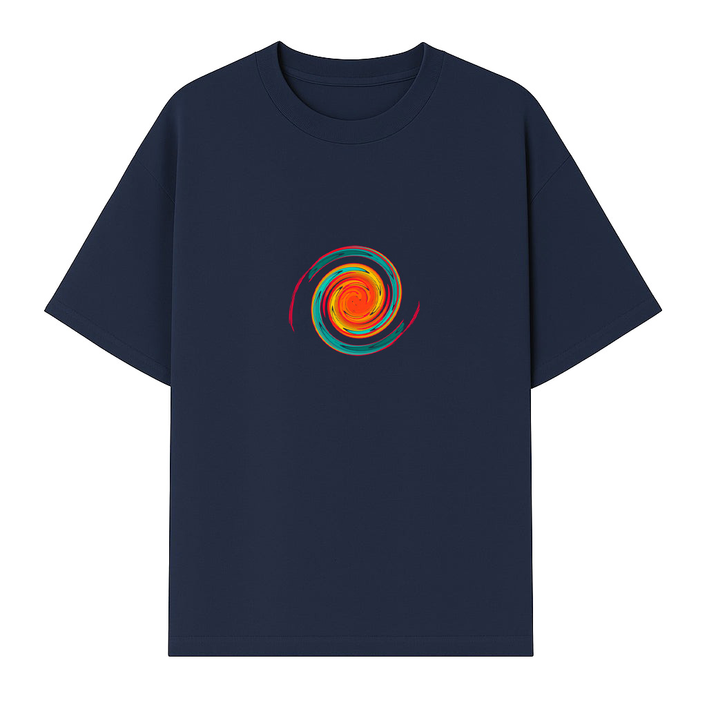 Abstract Print Geometric Pattern Casual T-Shirt - Image 5