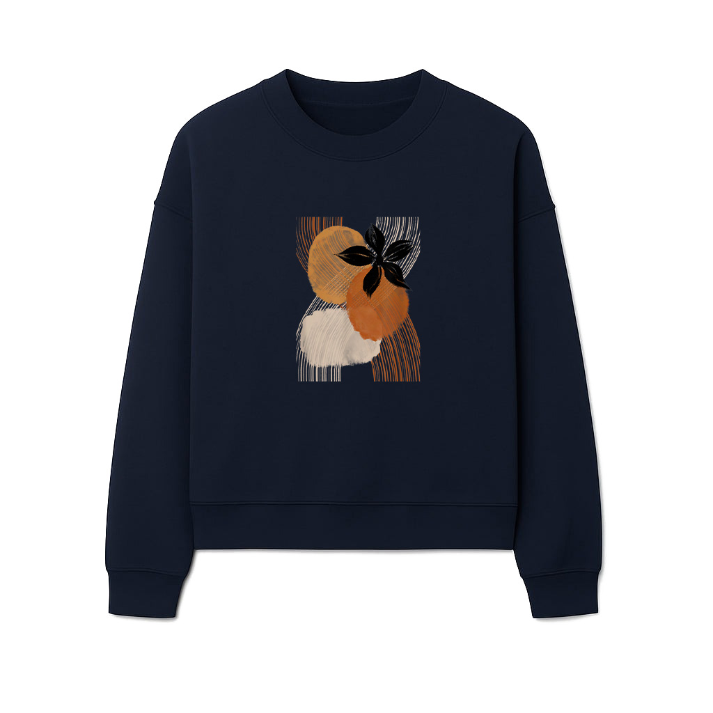 Abstract Shapes Mid Century Art Minimalist Boho Touch Sweatshirts - Image 5