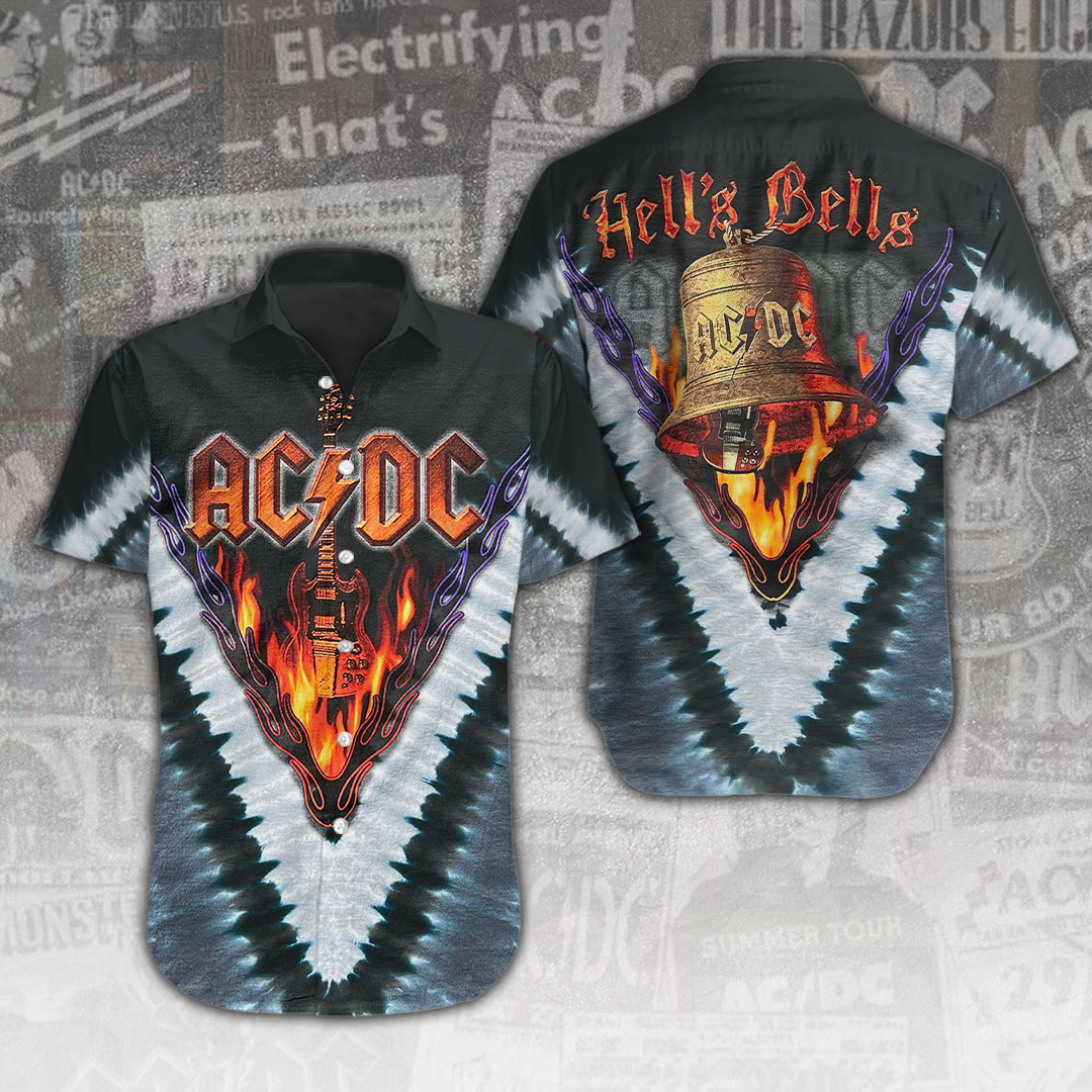 AC DC Music Hawaiian Shirt Gifts For Fans