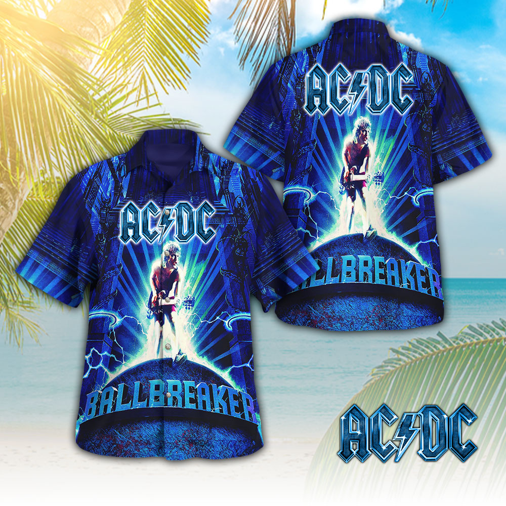 AC DC Music Hawaiian Shirt Gifts For Fans