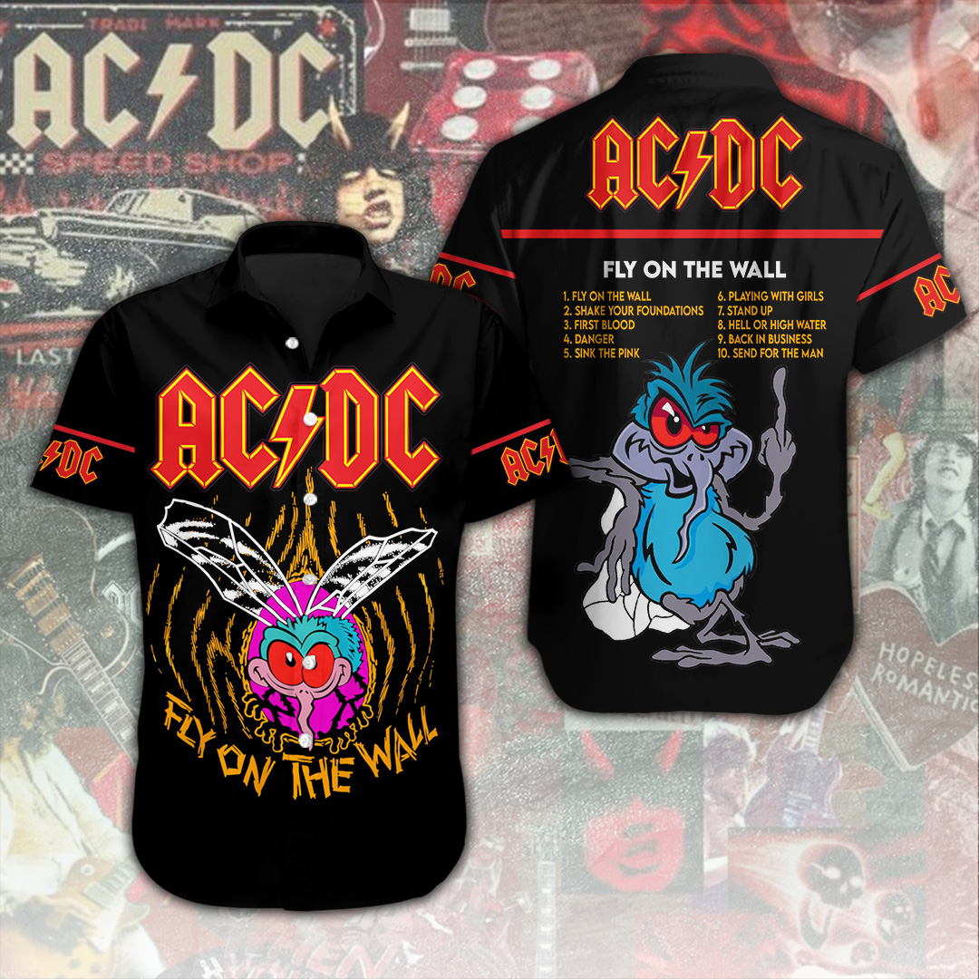 AC DC Music Hawaiian Shirt Gifts For Fans