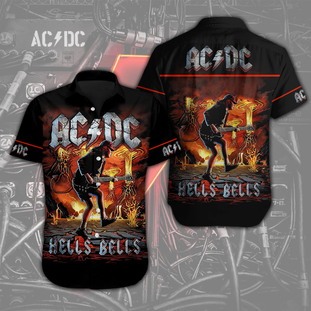 AC DC Music Hawaiian Shirt Gifts For Fans