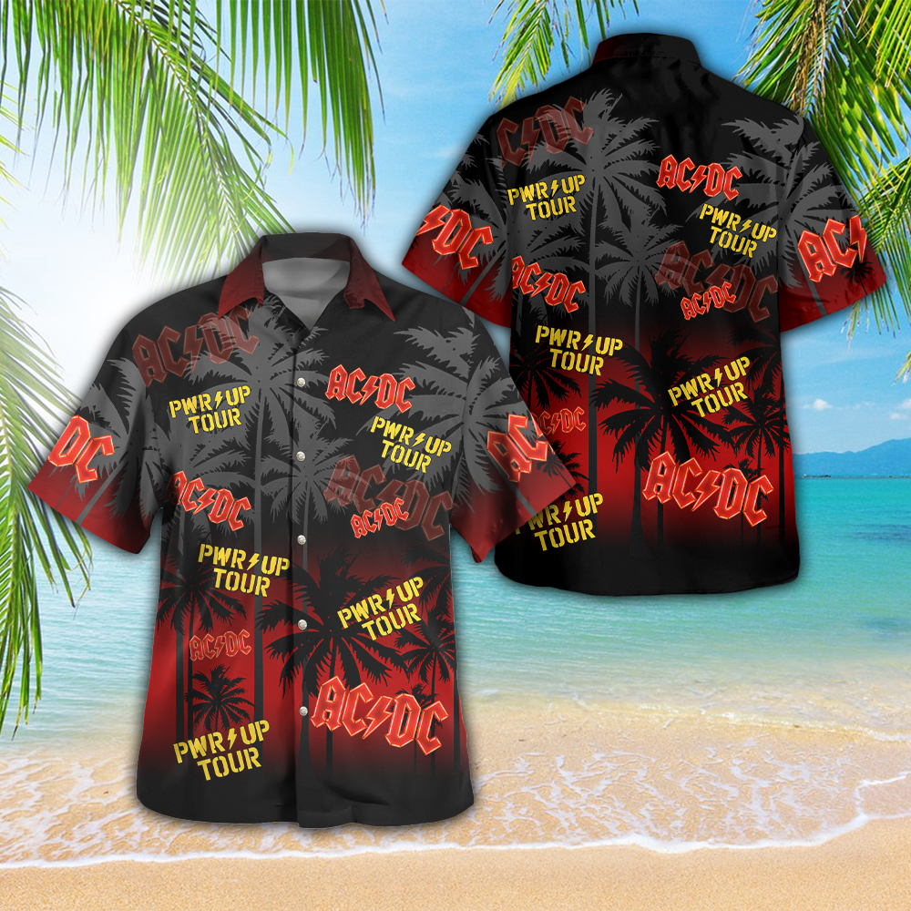 AC DC Music Hawaiian Shirt Gifts For Fans