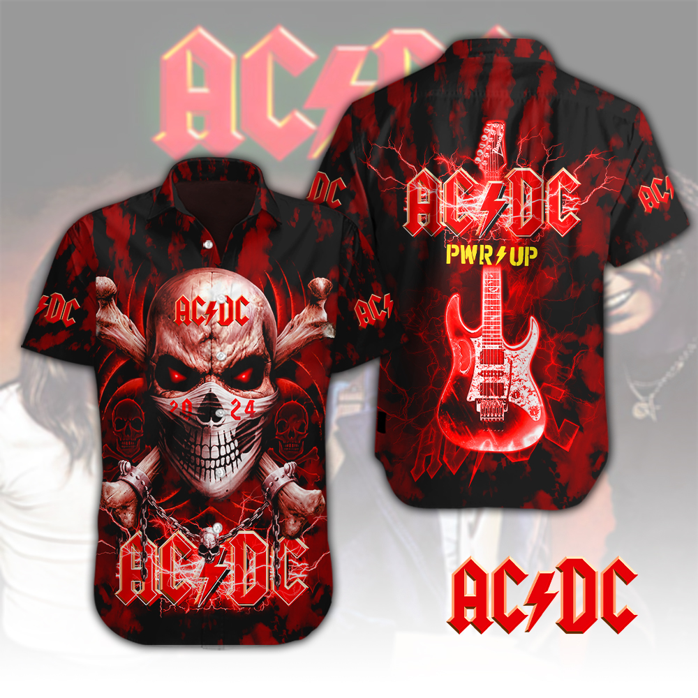 AC DC Music Hawaiian Shirt Gifts For Fans