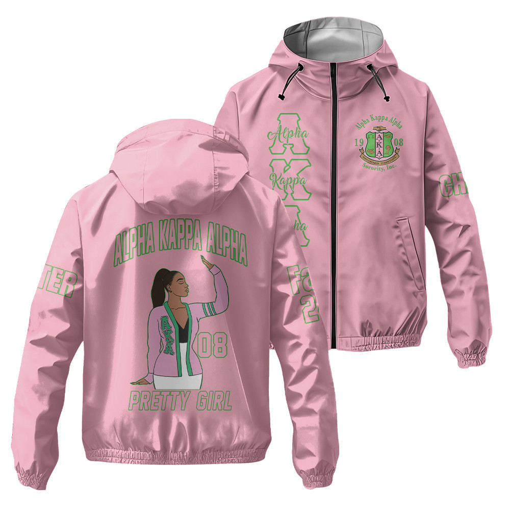 Alpha Kappa Alpha Style Windbreaker