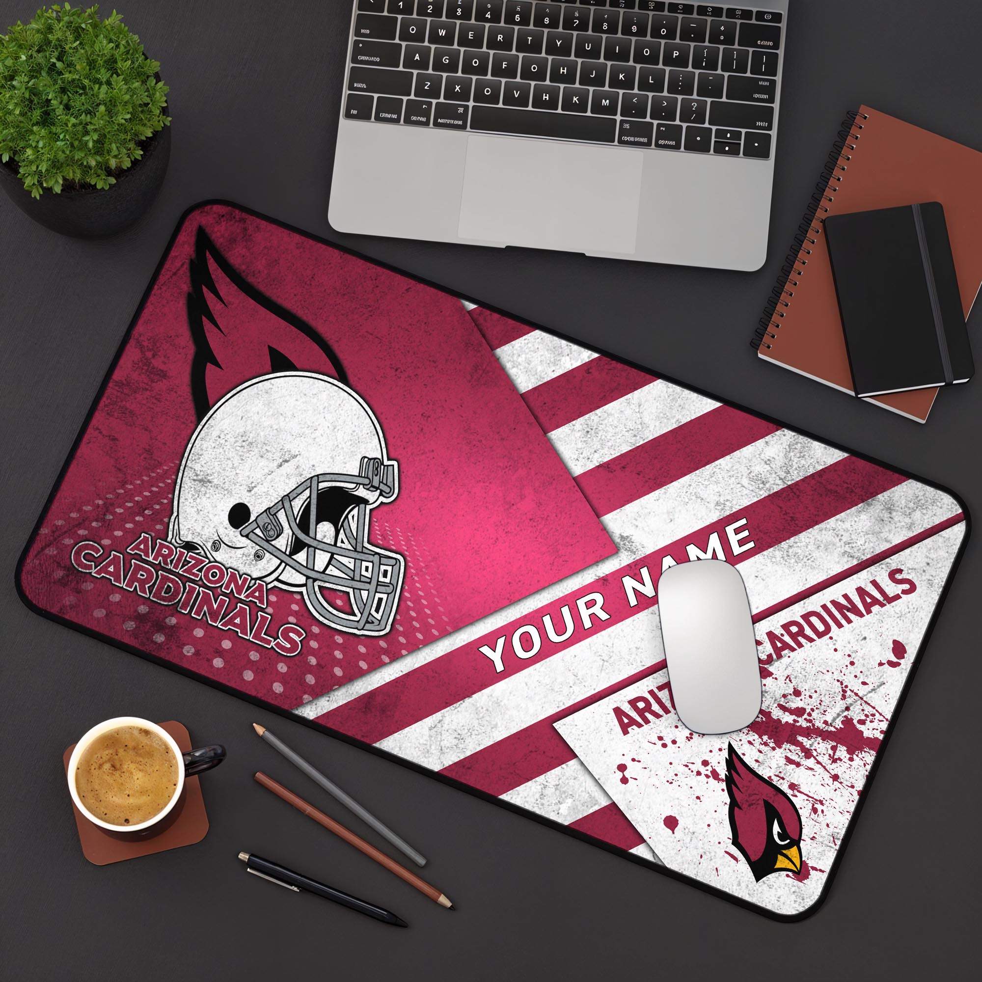 Arizona Cardinals 2025 Version Mouse Pad Custom Printed, Sport Team Mouse Pad, Sport Gift For Fans