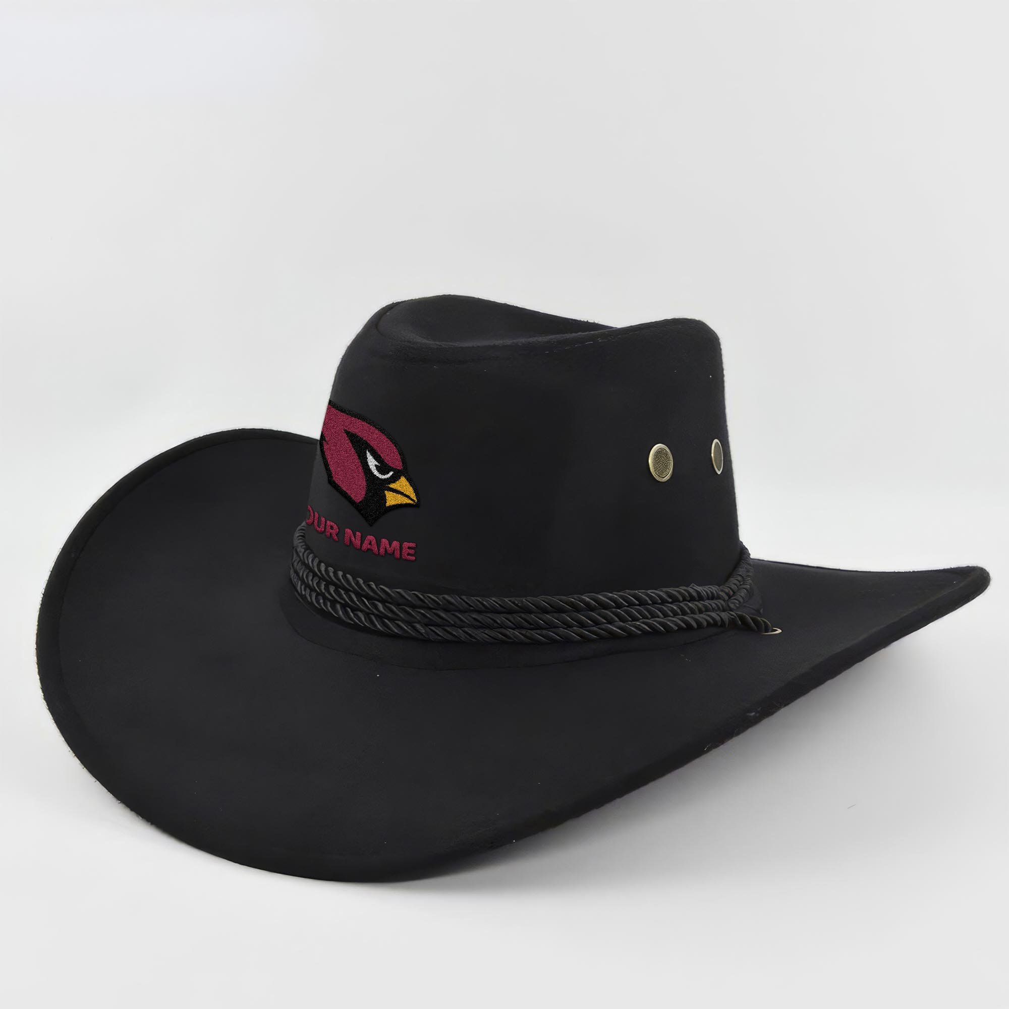 Arizona Cardinals Cowboy Hat Custom Your Name, Gifts For Fan