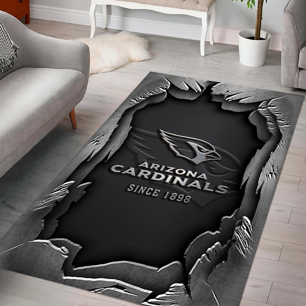 Arizona Cardinals Living Room Rug, Football Team Living Room Rug 2025 Versions, Football Fan Gifts 