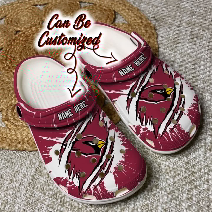 Arizona Cardinals Personalized Limited Clog BG276