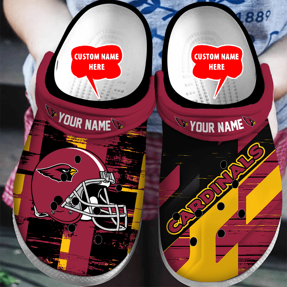 Arizona Cardinals Personalized Limited Clog BGCR400