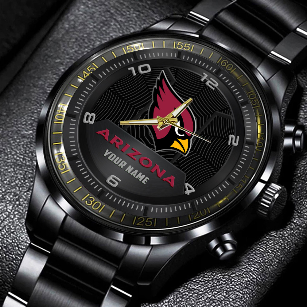 Arizona Cardinals Stainless Steel Watch