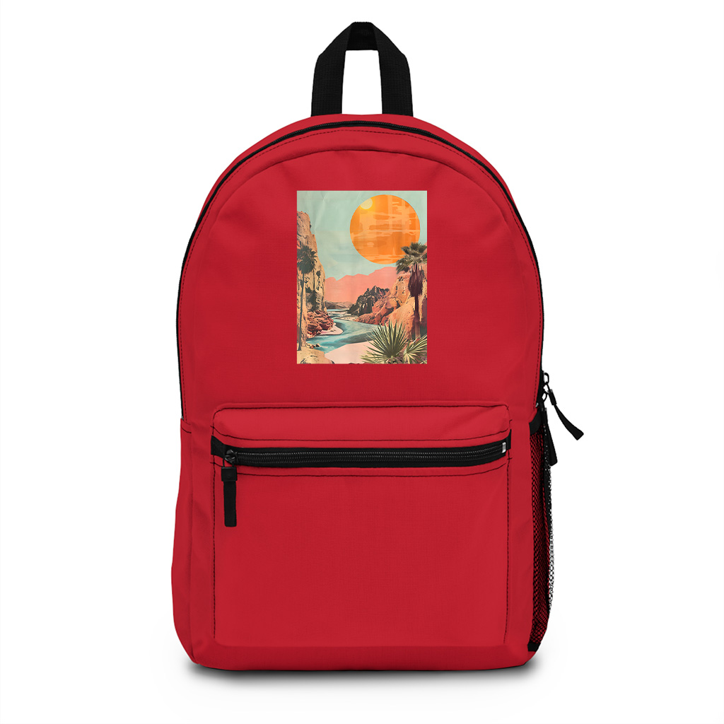Arizona Desert Sunset Graphic Backpack - Image 7
