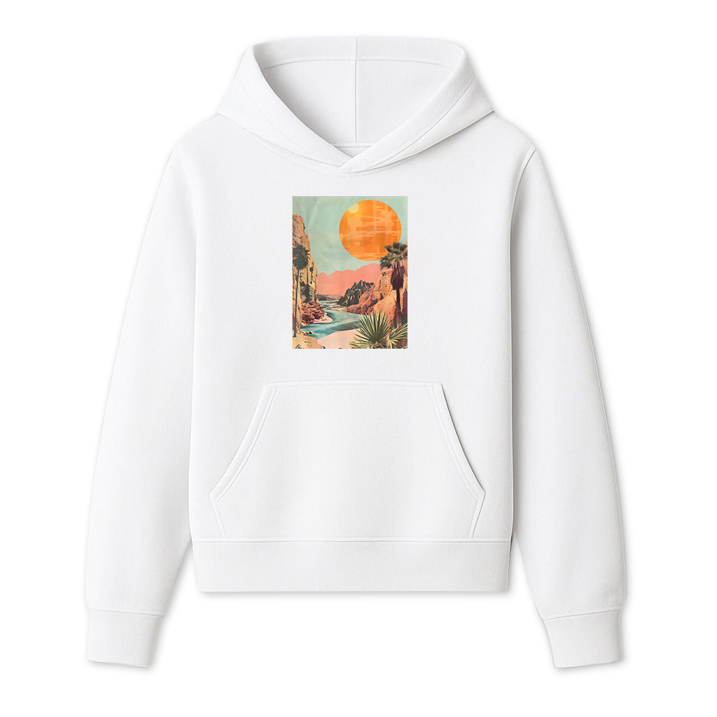 Arizona Desert Sunset Graphic Hoodie