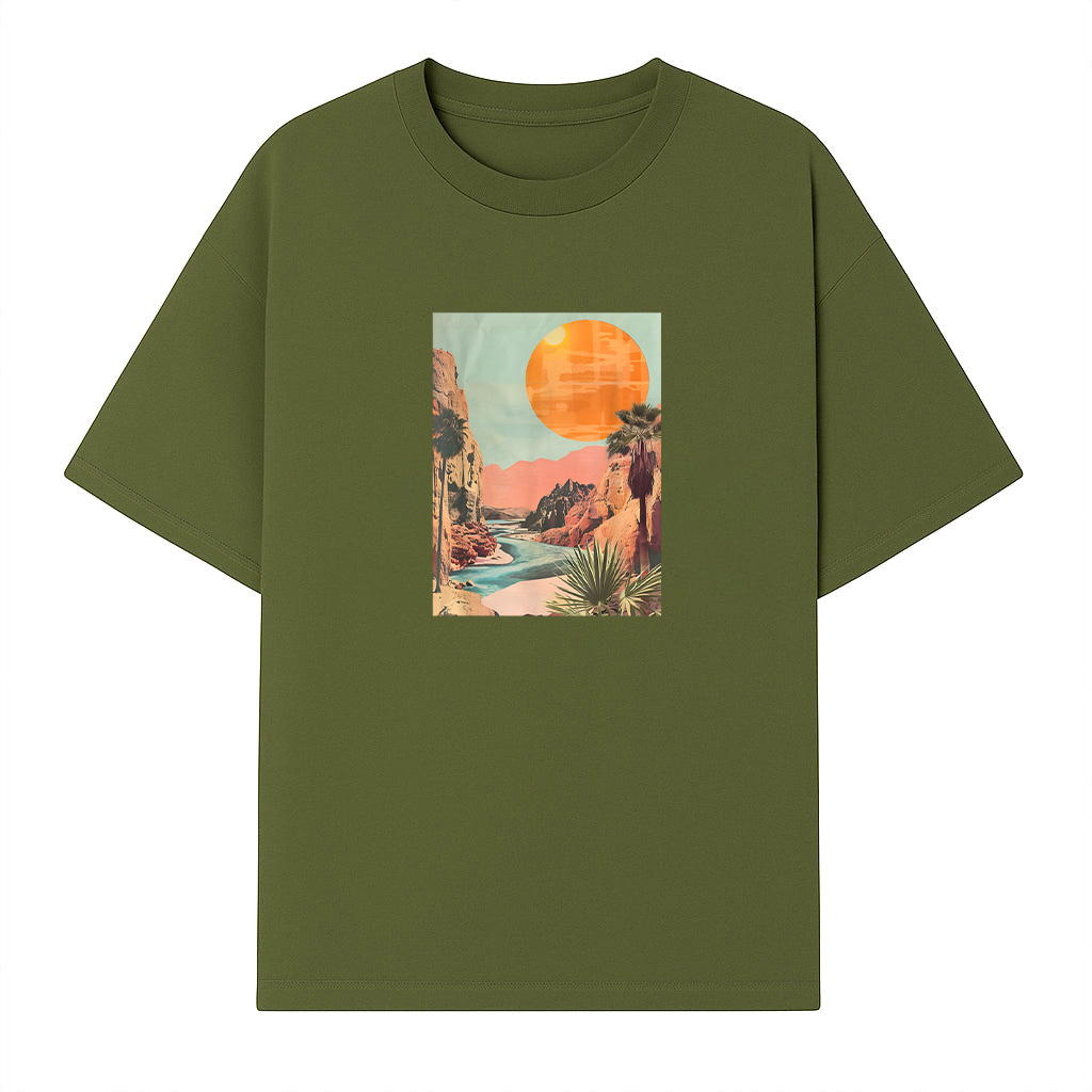 Arizona Desert Sunset Graphic T-Shirt - Image 3