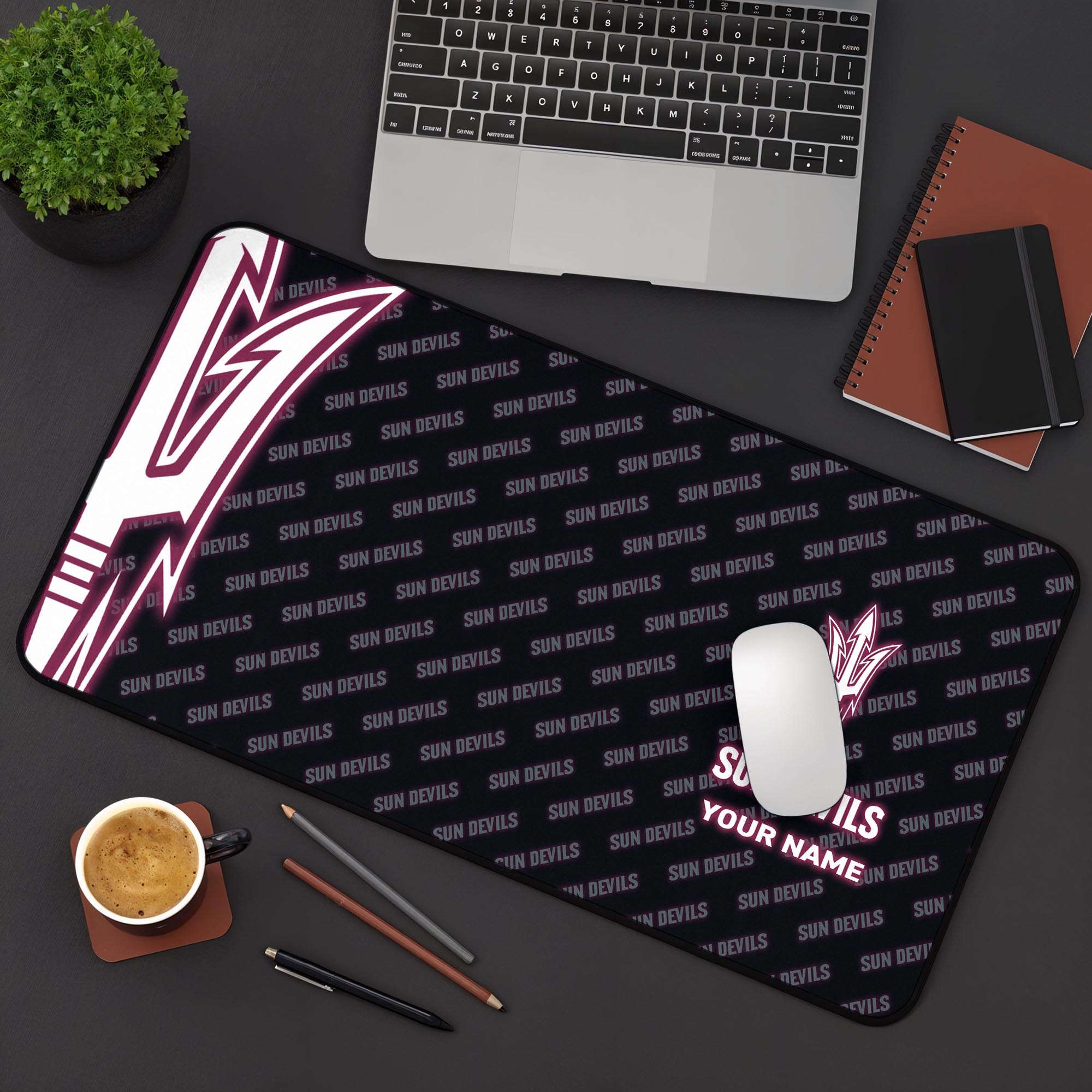 Arizona State Sun Devils 2025 Version Mouse Pad Custom Printed, Sport Team Mouse Pad, Sport Gift For Fans