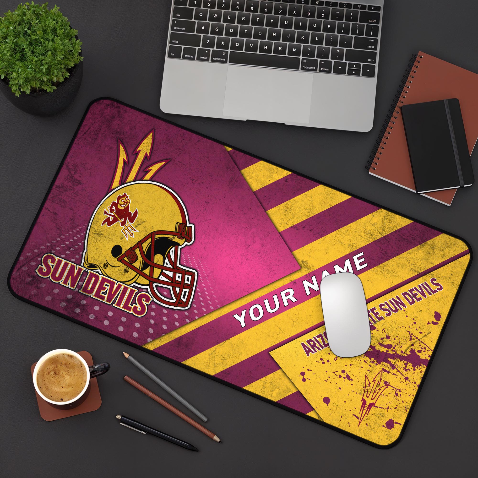 Arizona State Sun Devils 2025 Version Mouse Pad Custom Printed, Sport Team Mouse Pad, Sport Gift For Fans
