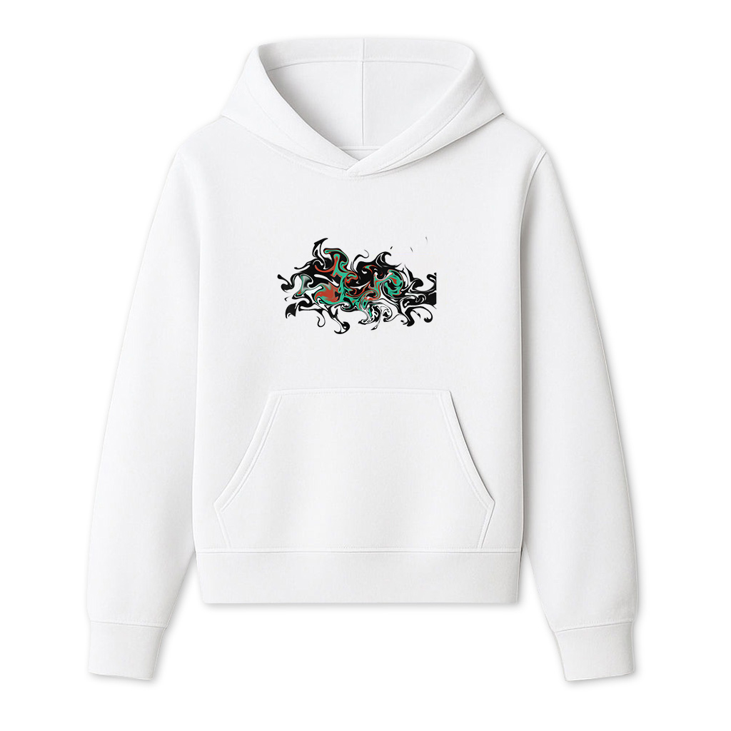 Art Freaky Hypnotic Colorful Unique Graphics Design Hoodie