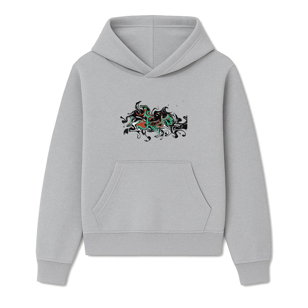 Art Freaky Hypnotic Colorful Unique Graphics Design Hoodie - Image 4