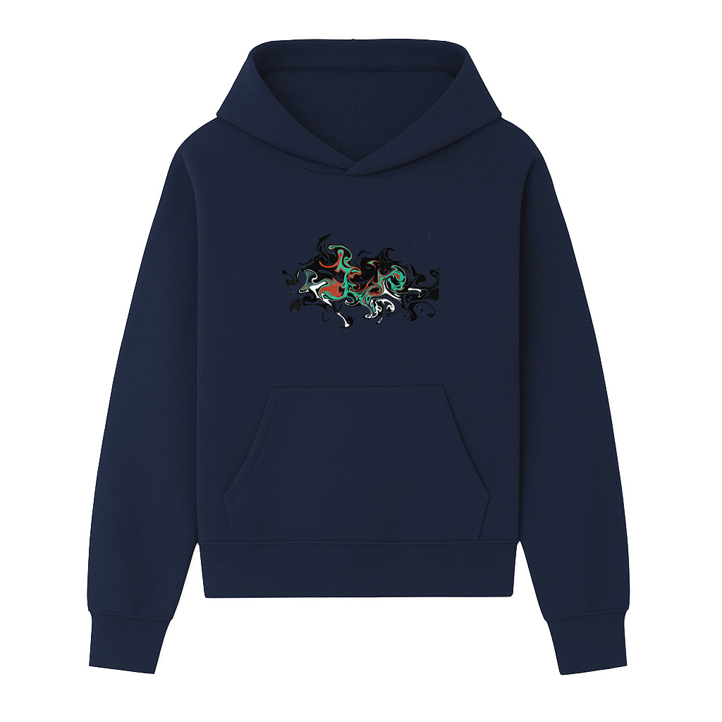 Art Freaky Hypnotic Colorful Unique Graphics Design Hoodie - Image 5